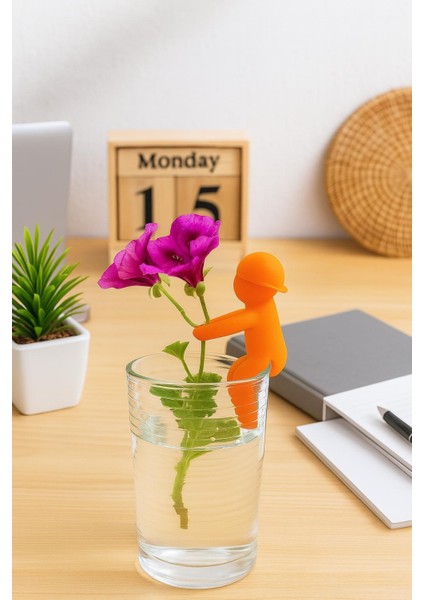 Mini Çiçek Pipet Kavrayıcı Aksesuar 2'li