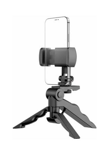Tripod Modern Tasarım 3 Ayak Mini Kamera ve Telefon Tripodu + Döner Başlık Telefon Tutucu Hafif Taşınabilir K555 modelleri