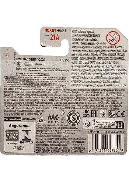 Wheels - ´40 Ford Pickup - Hw Drag Strip 1/10 - HCX61 - Short Card - Edelbrock - Kırmızı - Mattel 2022 modelleri