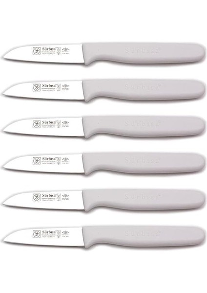 Sürmene 6'lı Meyve Bıçağı Seti 61007 (Beyaz)