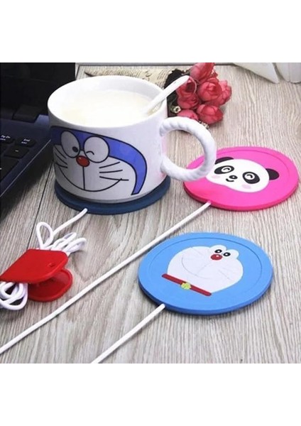 USB Silikon Bardak Altı Isıtıcı, Kahve Çay Bitki Çayı Sıcak Tutucu Altlık, Isıtıcı Bardak Altlığı, Laptop USB Bardak Isıtıcı modelleri