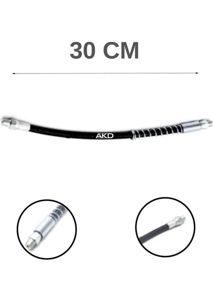 Gres Pompa Hortumu 30 cm Gres Mandalhortumu