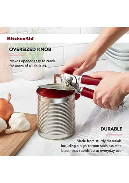 Klasik Çok Işlevli Konserve Açacağı, 21 Cm, Empire Red modelleri