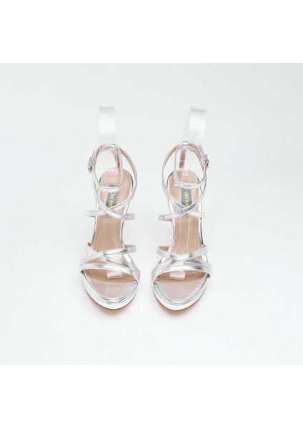 Bilekten Bantlı Platformlu Kadın Topuklu Ayakkabı modelleri