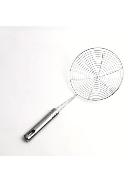 Metal Kevgir, Kızartma Haşlama Süzgeci (Orta Boy)