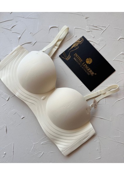 Lady Baby Straplez Kesim Destekli Dikişsiz Balensiz Toparlayıcılı Ithal Iz Yapmaz Sütyen fiyatları