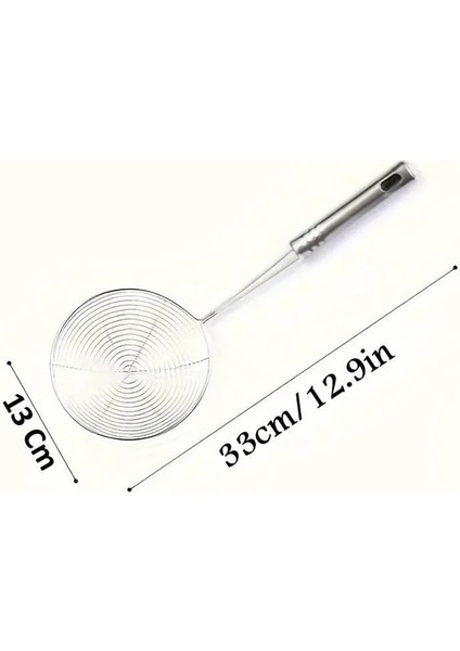 Metal Kevgir, Kızartma Haşlama Süzgeci (Orta Boy) modelleri