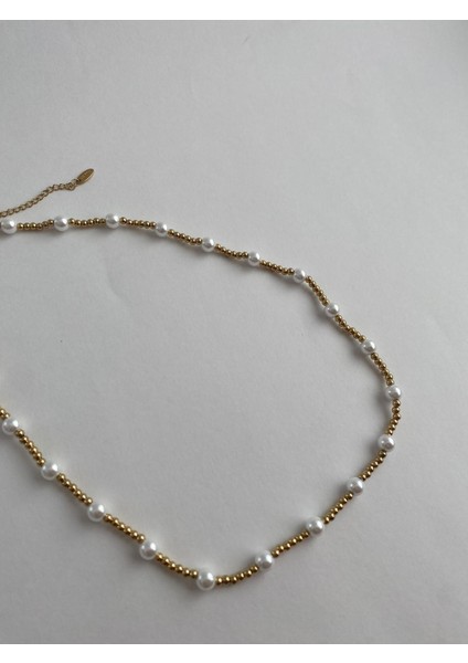 Xuping Incili Boncuk Taşlı Gold Kolye indirimleri