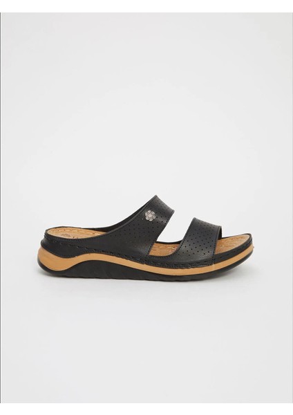 Jasmine Life Deri Görünümlü Kadın Terlik (W5) fiyatları