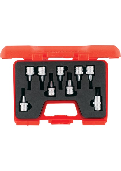 Izeltaş Lokmalı Torx Uç Takımı 1/2'' 9 Parça - 1113 00 6009