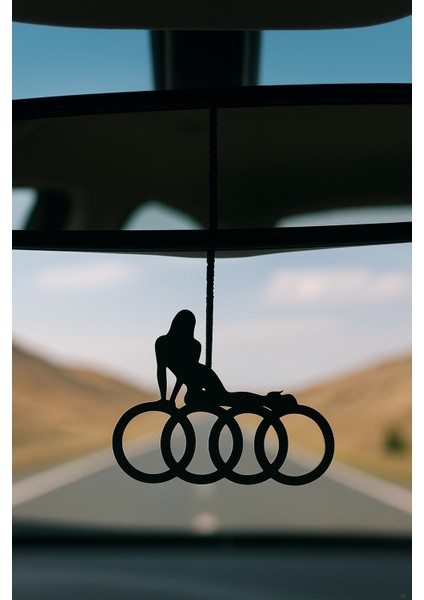 Lazer Kesim “🚗👩🦰” Aü @ di Log @ osunun Üstünde Yatan Kadın Araba Dikiz Aynası Süsü – fiyatları