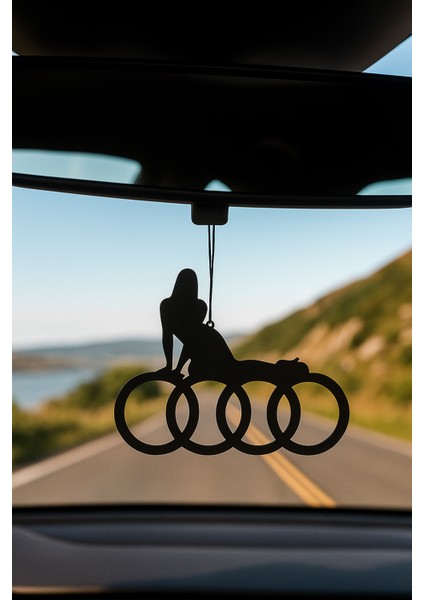 Lazer Kesim “🚗👩🦰” Aü @ di Log @ osunun Üstünde Yatan Kadın Araba Dikiz Aynası Süsü – modelleri