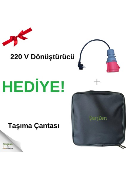 Charge Max 3 - 22 Kw Taşınabilir Araç Şarj Cihazı (Wifi+Bluetooth Mobil Uygulama) fırsatları