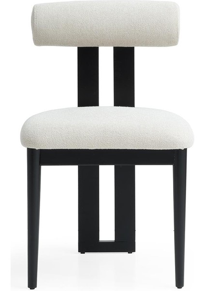 Rixos Ahşap Boyalı Yemek Sandalyesi 2 Li Set