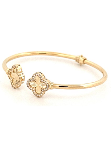 14 Ayar Taşlı Kalemli Model Bilezik modelleri