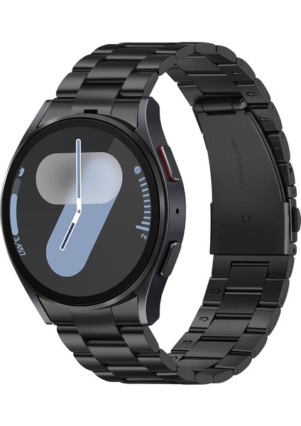 Galaxy Watch 7 / 6 / 5 / 4 Fe 40MM 44MM – Watch 6 Classic 43MM 47MM – Watch 5 Pro 45MM Uyumlu Paslanmaz Çelik Metal Kordon (20MM)