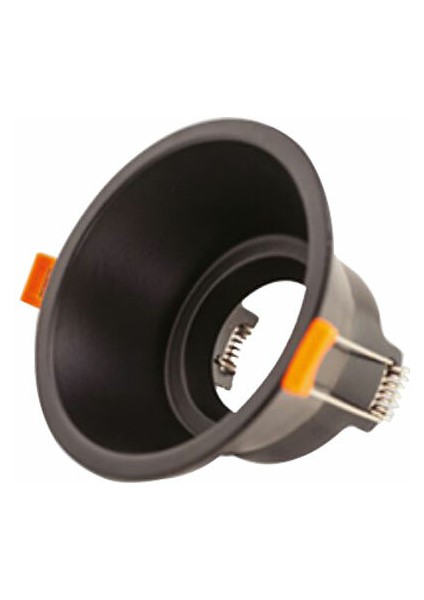 Terra Siyah Yuvarlak Alüminyum Spot Boş Armatür