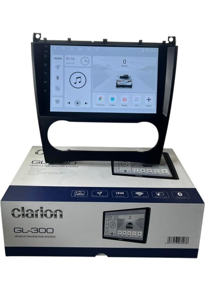 Mercedes C (W203) Clarion 4-64 Tam Profesyonel Oem Multimedia (Orj)