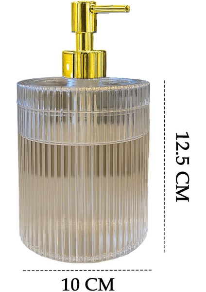 2 Adet 700 ml Xl Desenli Tezgah Üstü Şeffaf Banyo Altın Pompa Sıvı Sabunluk Banyo Mutfak Deterjanlık fiyatları