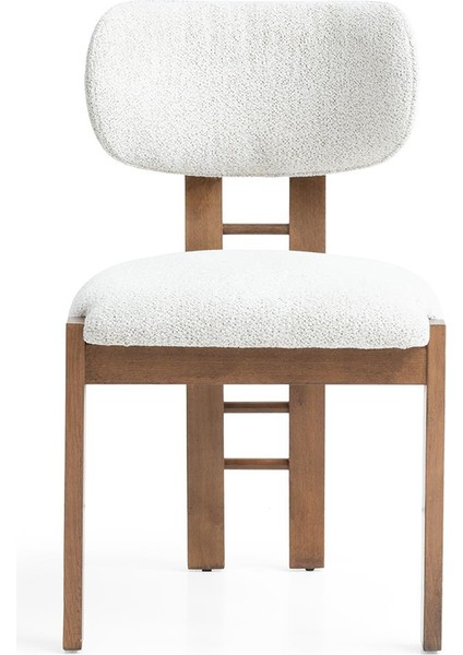 Rodi Ahşap Boyalı Yemek Sandalyesi 2 Li Set