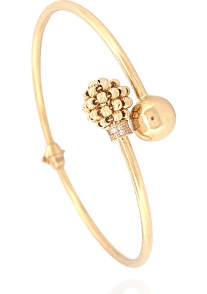 14 Ayar Tek Dorika Toplu Bilezik