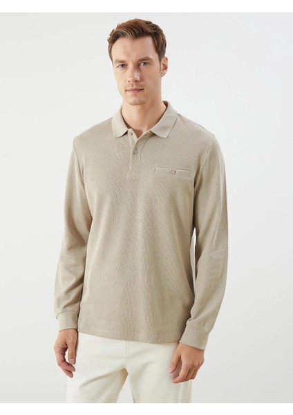 Lcwaıkıkı Classic Polo Yaka Uzun Kollu Erkek Sweatshirt (W5) fiyatları