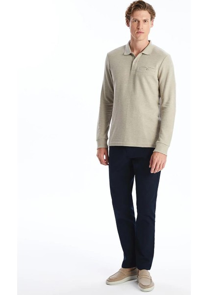 Lcwaıkıkı Classic Polo Yaka Uzun Kollu Erkek Sweatshirt (W5) indirimleri