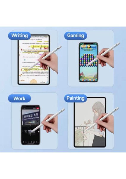 iPad Pro 11 2.nesil Uyumlu Universal Dokunmatik Tablet Kalemi