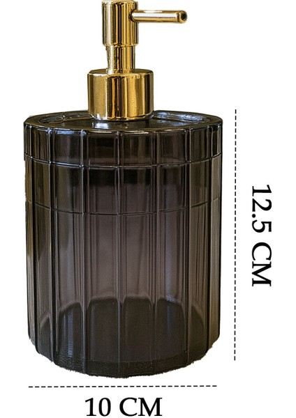 2 Adet 700 ml Xl Desenli Tezgah Üstü Füme Banyo Altın Pompa Sıvı Sabunluk Banyo Mutfak Deterjanlık fiyatları