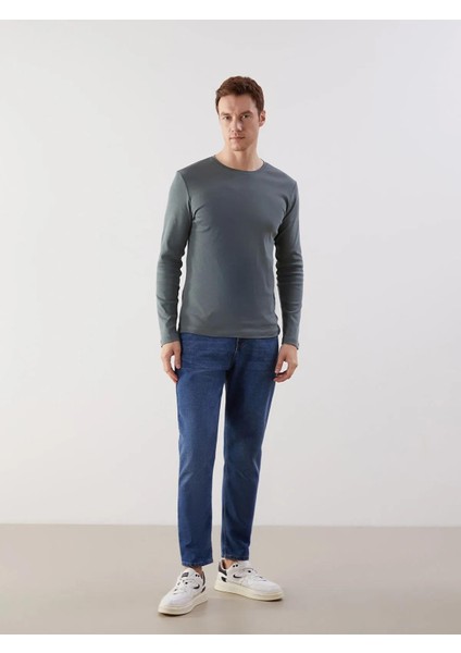 Lcwaıkıkı Classic Bisiklet Yaka Erkek Sweatshirt (W5) fiyatları
