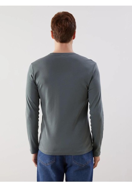 Lcwaıkıkı Classic Bisiklet Yaka Erkek Sweatshirt (W5) fırsatları