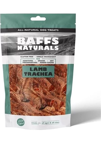 Kuzu Gırtlak 100% Doğal Köpek Ödül Maması 100 gr (100 gr x 1 Adet)
