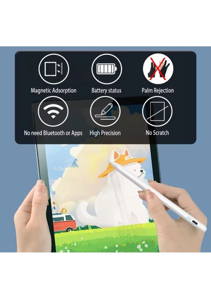 iPad 8.nesil 10.2 Uyumlu Universal Dokunmatik Tablet Kalemi fiyatları