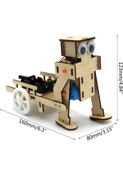 Yürüyen Yük Taşıyan Robot Yapma Deney Seti Boya Seti Ile Demonte modelleri