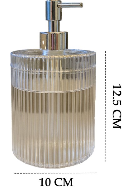 2 Adet 700 ml Xl Desenli Tezgah Üstü Şeffaf Banyo Gümüş Pompa Sıvı Sabunluk Banyo Mutfak Deterjanlık fiyatları