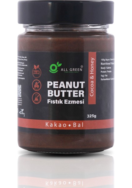 Kakaolu Fıstık Ezmesi | doğal, doğal bal, hiçbir katkı maddesi yok fiyatları