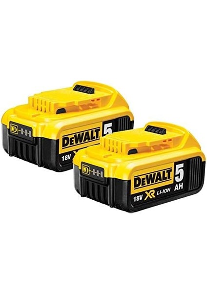 DCB184-XJ 18 V 5.0 Ah Li-Ion Batarya Xr Slide 2025 Üretim Pack By Dewalt indirimleri