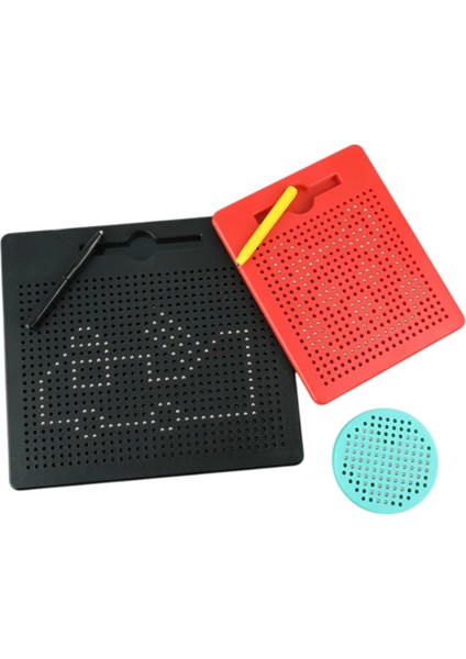 Manyetik Çizim Tahtası – 380 Metal Toplu, Kalemli & Kartlı Magnet Board (3+ Yaş) fırsatları