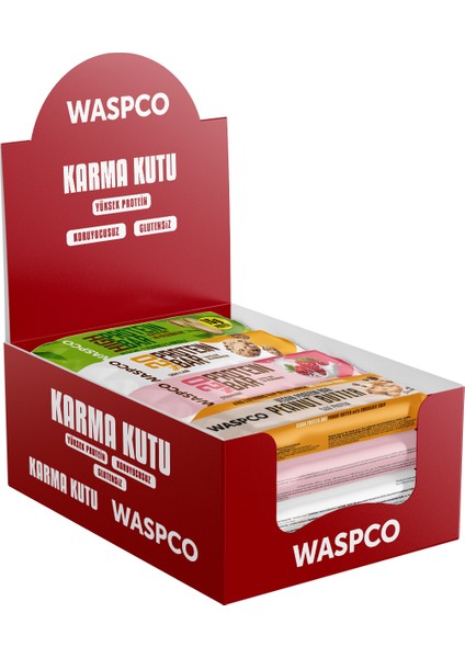 Protein Bar Karma Kutu 16 Adet (8 Çeşit) fiyatları