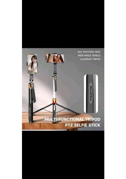 iPhone 13 Pro Uyumlu Kamera Tripodu, NP-L6S Ayarlanabilir Selfie Tripodu fiyatları