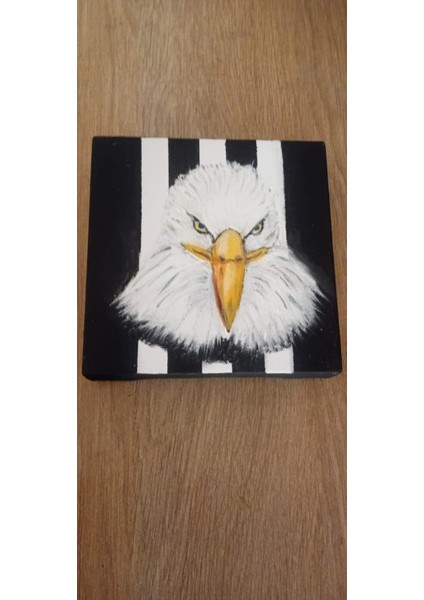 Kartal Temalı Taraftar Kanvas Tablo