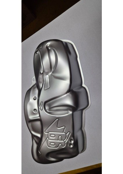 Kek Pasta Şimşek Cars Araba Şekil Model Alüminyum Kalıp Ithal