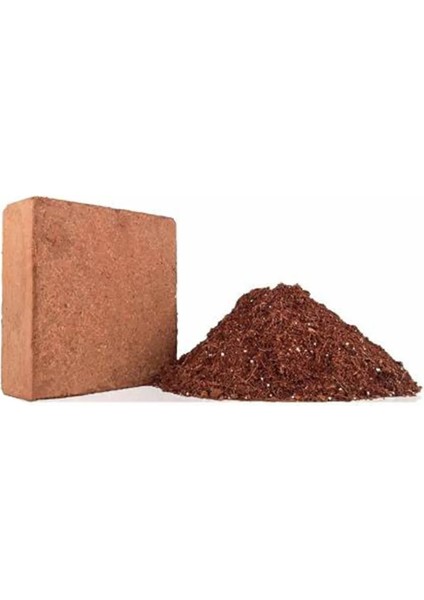 Cocopeat 65-75 Litre Sıkıştırılmış Hindistan Cevizi Torfu Bitki Toprağı 4-5 Kg.