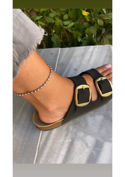 Çelik Boncuklu Model Halhal