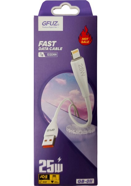Fast Data CABLE25W Ios Şarj Kablosu