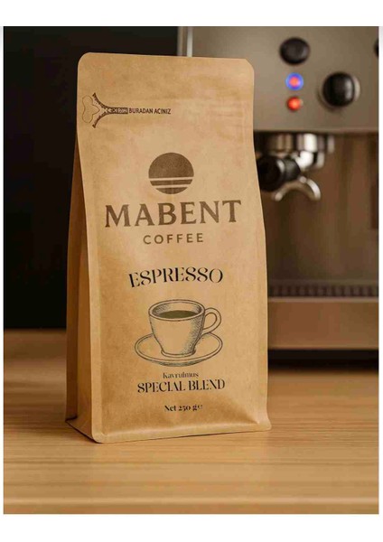 Espresso Çekirdek Kahve Zengin Aroma 250 gr