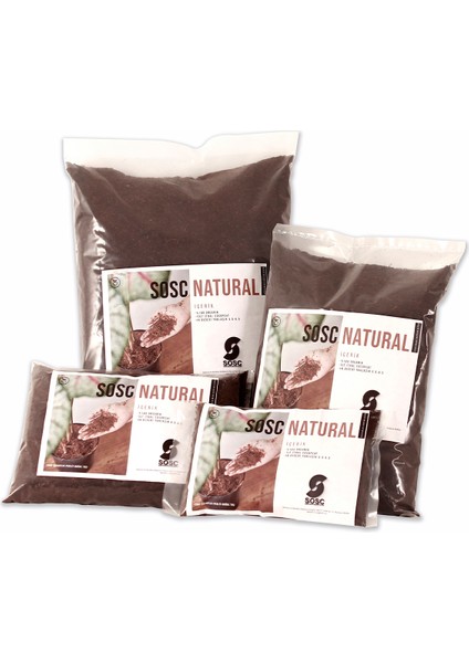 Hindistan Cevizi TORFU%100 Doğal Torf - Cocopeat Hindistan Cevizi Lifi - Doğal Bitki Toprağı 1 Lt