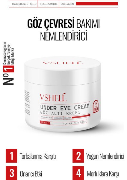 Göz Altı Torba ve Morlukları & Koyu Halka Karşıtı Göz Aydınlatıcı Bakım Kremi