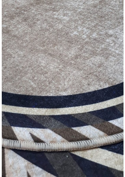 Patara - Kaymaz, Kaymaz, Pamuk Taban Yuvarlak Banyo Halısı (100X100-60X60-40X60 CM 3'LÜ SET) modelleri