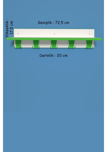 - Biricik - Portmanto - Askılık - Çok Amaçlı - Hediyelik - Beyaz - Yeşil fiyatları